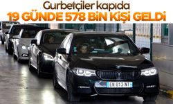 Sınır kapılarında yoğunluk var: 578 bin gurbetçi giriş yaptı