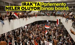 Irak’ta Şii lider Sadr’ın destekçileri parlamentoyu bastı