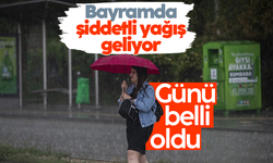 Bayramda şiddetli yağış geliyor, günü belli oldu