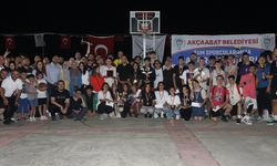 Akçaabat’ta 3x3 sokak basketbol turnuvası sona erdi