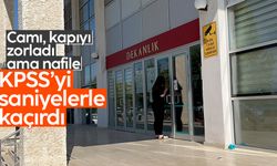 KPSS'yi saniyelerle kaçırdılar