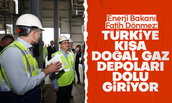 Fatih Dönmez duyurdu: Türkiye kışa doğal gaz depoları dolu giriyor