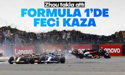 Formula 1'de Zhou takla attı
