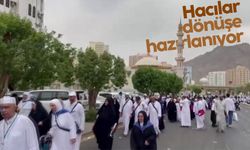 Hacılar veda tavafını yaparak dönüşe hazırlanıyor