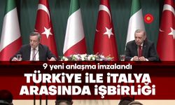 Türkiye ile İtalya arasında 9 yeni iş birliği anlaşması