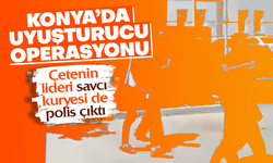 Konya'da uyuşturucu operasyonu: Çete lideri savcı, polisleri kurye olarak kullanmış
