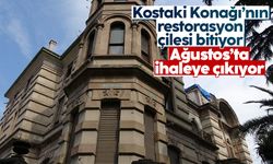 Kostaki Konağı restorasyon için ihaleye çıkıyor