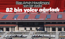 Rize-Artvin Havalimanı’na son bir ayda yaklaşık 82 bin yolcuyu ağırladı