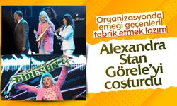 Alexander Stan, Görele'de şarkı söyledi