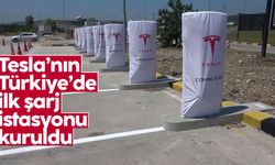 Tesla’nın Türkiye’deki ilk şarj istasyonunda kurulum tamamlandı