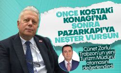 Cüneyt Zorlu, Trabzon'un yeni İl Kültür Turizm Müdürü atamasını değerlendirdi