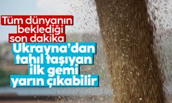 İbrahim Kalın: Ukrayna'dan tahıl taşıyan ilk gemi yarın çıkabilir