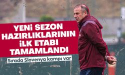 Trabzonspor, ilk etap kamp çalışmalarını tamamladı