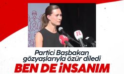Sanna Marin gözyaşları ile özür diledi
