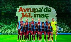 Trabzonspor, Avrupa'da 141. maçına çıkıyor
