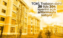 TOKİ, Trabzon dahil 20 ilde 204 işyerini açık arttırmayla satışa sunacak