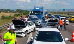Bolu'da zincirleme kaza! 6 araç karıştı: Yaralılar var