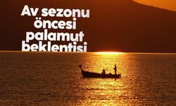 Yeni av sezon öncesinde palamudun görüntü vermesi balıkçıları umutlandırdı