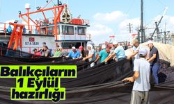 Karadenizli balıkçıların 1 Eylül hazırlığı