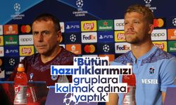 Abdullah Avcı: Trabzonspor'un gruplara kalabilmesi için tüm çalışmalarımızı yaptık