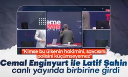 Cemal Enginyurt ile Latif Şimşek canlı yayında burun buruna geldi