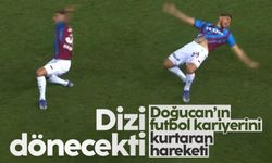 Trabzonsporlu Doğucan'ın o hareketi, futbol hayatını kurtardı