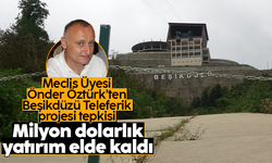 Meclis Üyesi Önder Öztürk'ten Beşikdüzü teleferik projesi tepkisi: Milyon dolarlık yatırım elde kaldı
