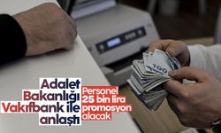 Adalet Bakanlığı ve Vakıfbank arasında promosyon anlaşması