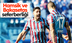 Trabzonspor'da sakatlığı bulunan Bakasetas ve Hamsik'te son durum