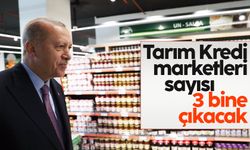 Cumhurbaşkanı Erdoğan: Tarım Kredi Kooperatifi market sayısını 3 bine çıkaracağız