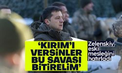 Vladimir Zelenskiy: "Rusya- Ukrayna savaşı Kırım ile başladı, Kırım'ın kurtuluşuyla son bulmalı"