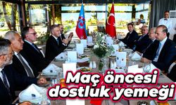 Trabzonspor’dan Kızılyıldız’a dostluk yemeği