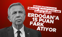 MetroPoll'den ses getirecek anket: 'Cumhurbaşkanı Erdoğan dahil şimdiye kadar Mansur Yavaş'ı geçen yok'
