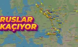 Putin'in seferberlik açıklaması sonrası Rusya'nın uçuş trafiği