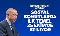 Cumhurbaşkanı Erdoğan Sosyal Konutların başlayacağı tarihi açıkladı