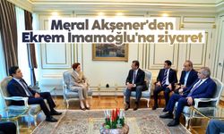 Meral Akşener'den Ekrem İmamoğlu'na ziyaret