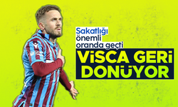 Trabzonspor'da Edin Visca geri dönüyor