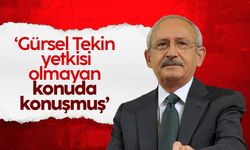 Kemal Kılıçdaroğlu: 'Gürsel Tekin, yetkisi olmayan konuda konuşmuş'