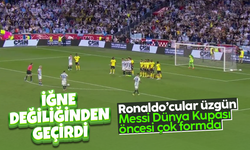 Lionel Messi'den Jamaika ağlarına klas frikik golü