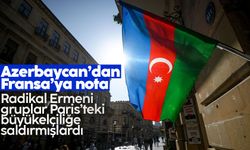 Azerbaycan, Fransa'ya nota verdi