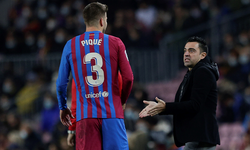 Barcelona'da Xavi ile Pique arasında gerilim