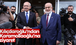 CHP Genel Başkanı Kılıçdaroğlu, Saadet Partisi Genel Başkanı Karamollaoğlu’nu ziyaret etti