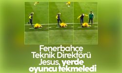 Fenerbahçe Teknik Direktörü Jesus, İstanbulspor'lu oyuncuyu tekmeledi