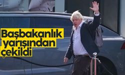 İngiltere eski Başbakanı Boris Johnson, başbakanlık yarışından çekildi
