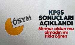 2022 KPSS sonuçları açıklandı