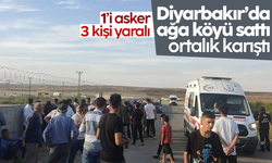 Diyarbakır'da ağa köyü sattı ortalık karıştı: 1'i asker 3 yaralı