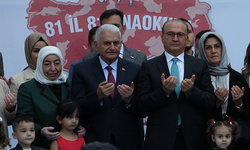 Binali Yıldırım, Trabzon’da anaokulu açılışına katıldı