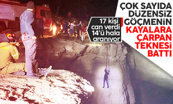 Midilli’de facia: 17 göçmen öldü, 14 kişi kayıp