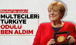Nansen Mülteci ödülü alan Merkel'den Türkiye'ye övgü