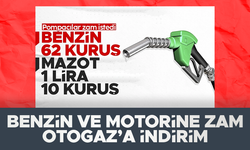 Benzin ve motorine zam, otogaza indirim